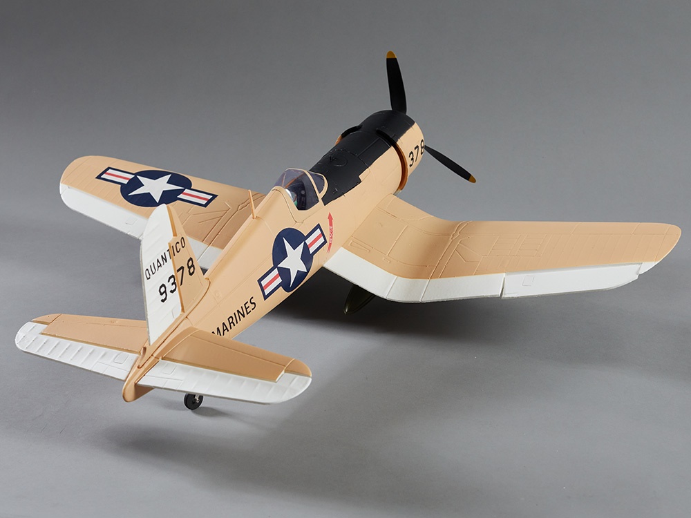 DERBEE F4U Corsair Warbird PNP gelb - 75cm 