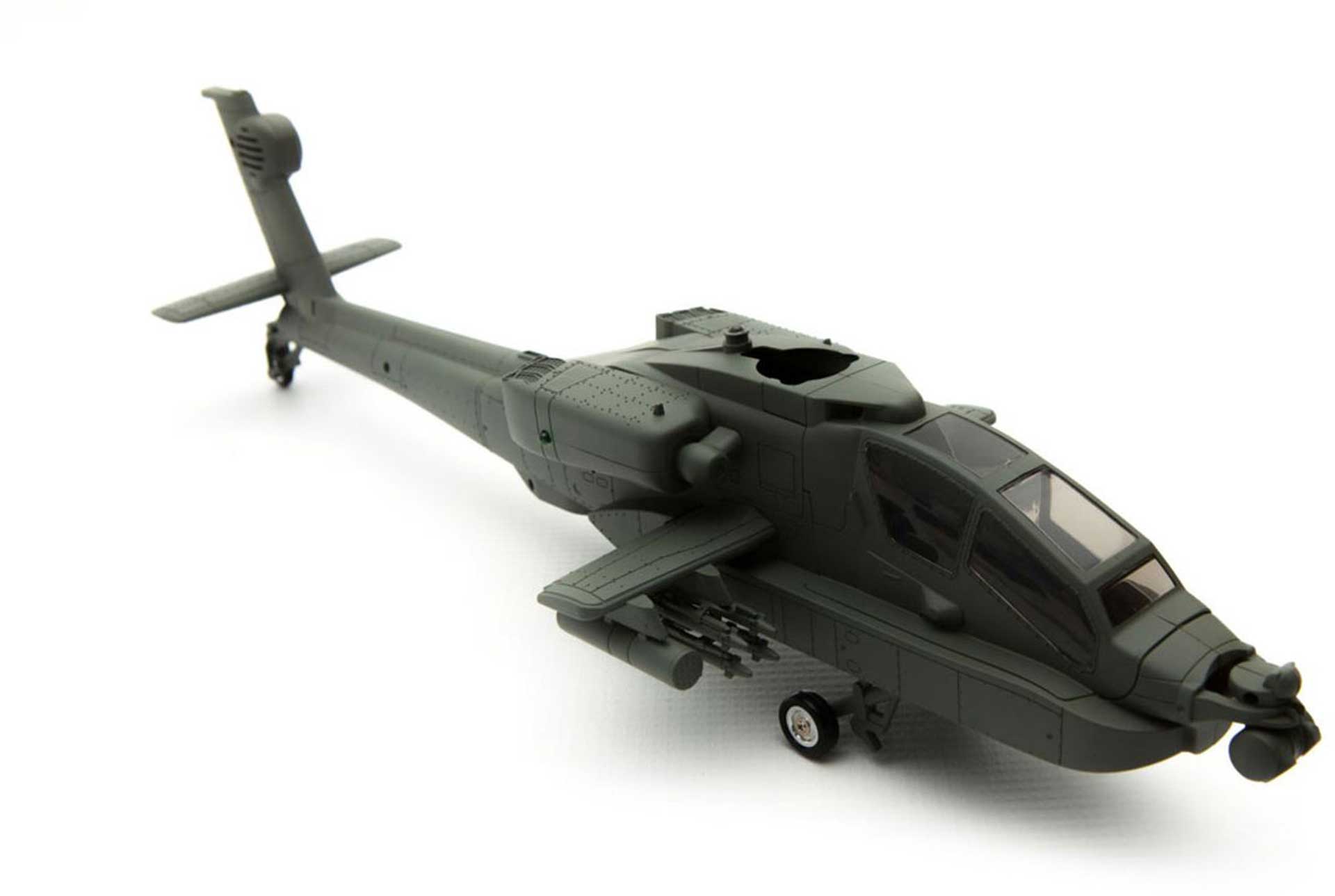 Rumpf mit LED zu Blade Micro Apache AH-64
