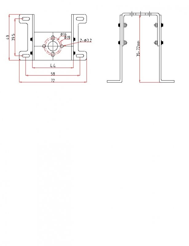 Motorträger Brushless (klein)