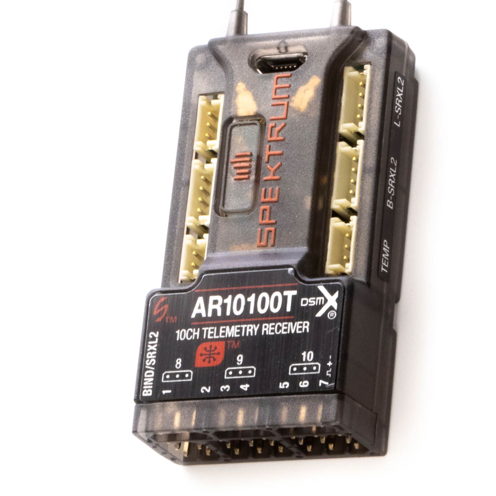 AR10100T DSMX 10-Kanal Telemetrie Empfänger