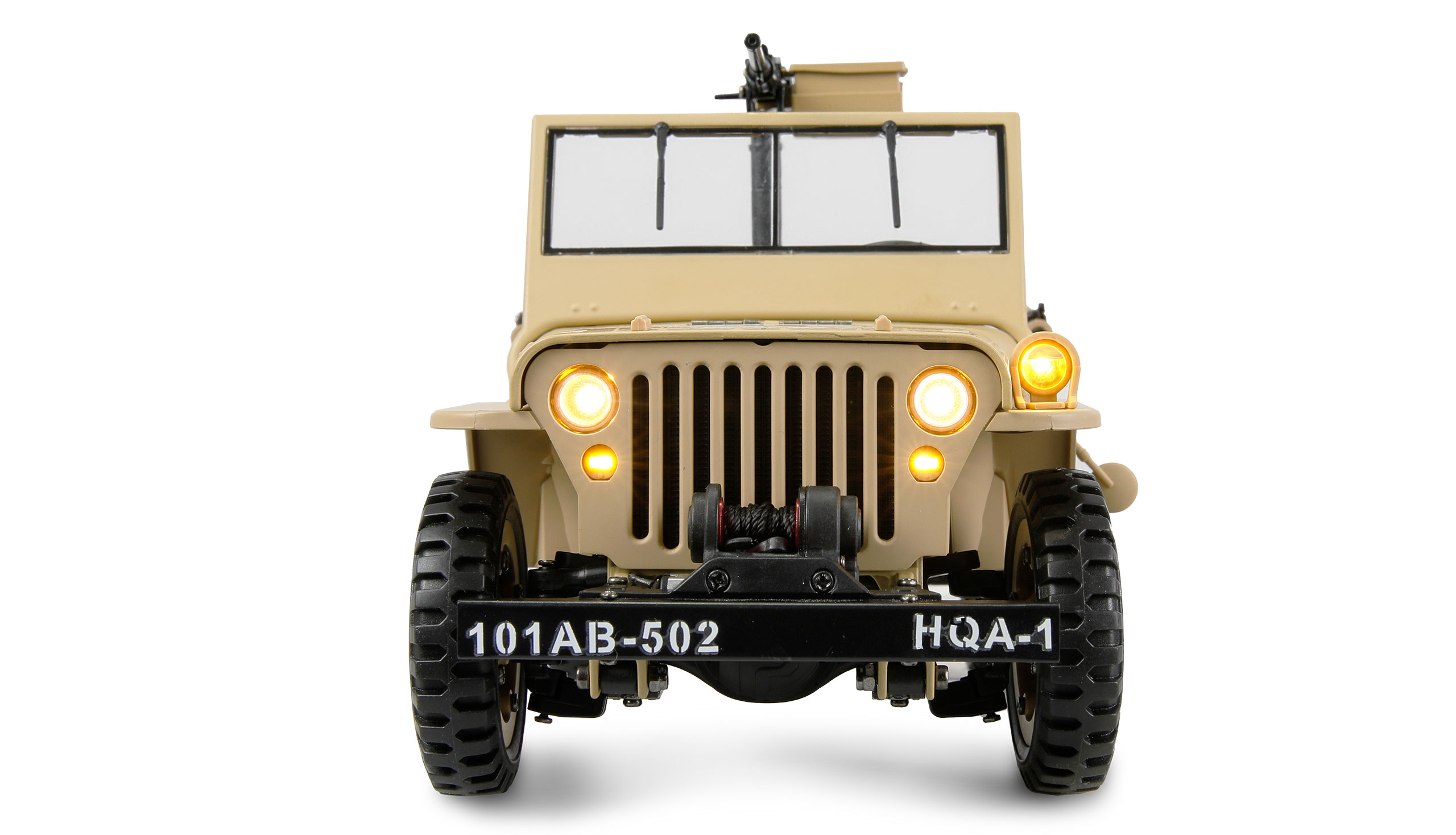 Jeep Willys MB Scale Crawler 4WD 1:14 RTR sand 