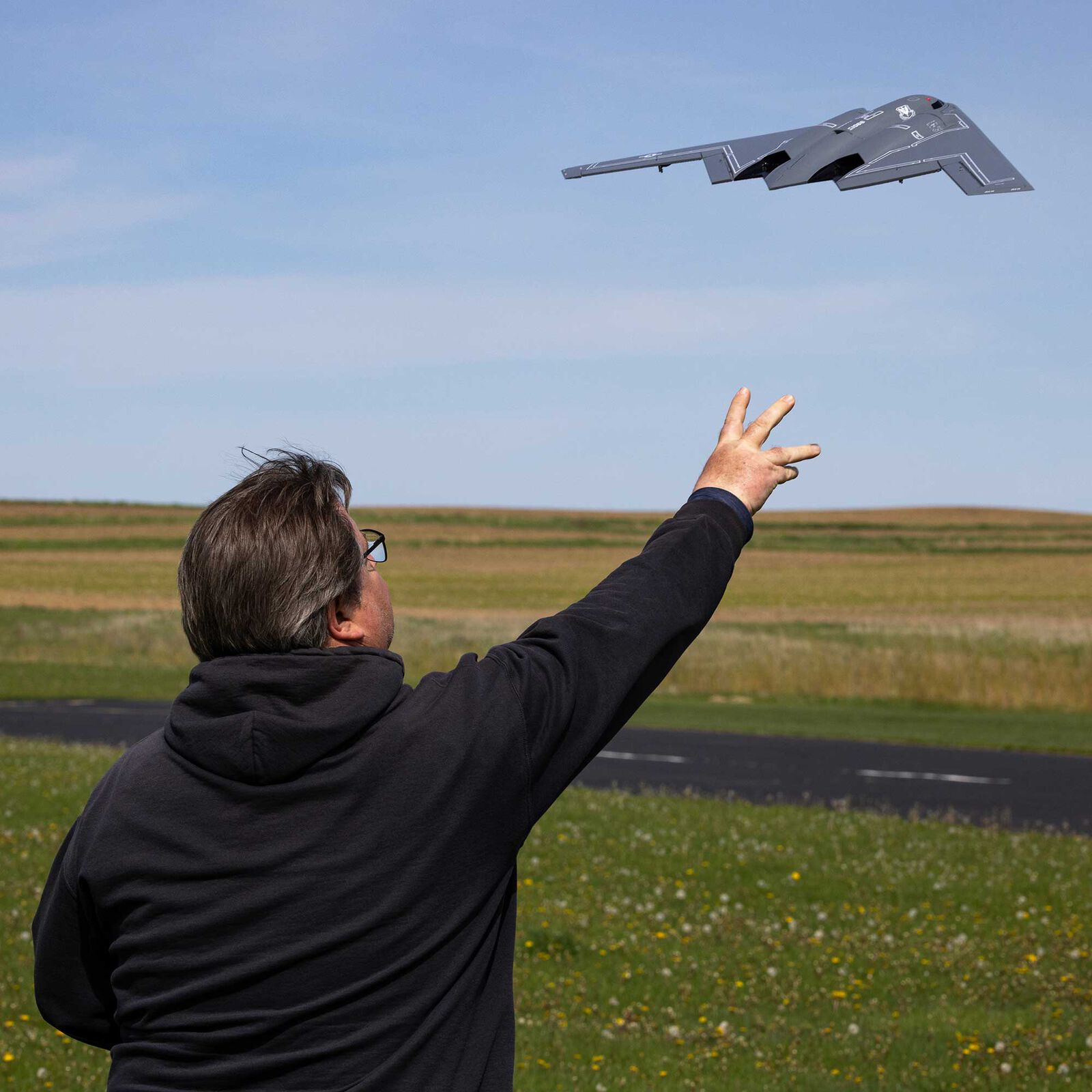 Micro B-2 Spirit of America Twin 30mm EDF BNF Basic