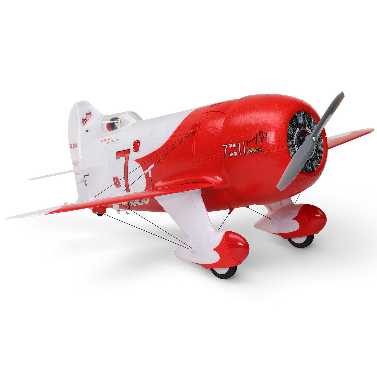 UMX Gee Bee R-2 510mm BNF Basic mit AS3X und SAFE Select