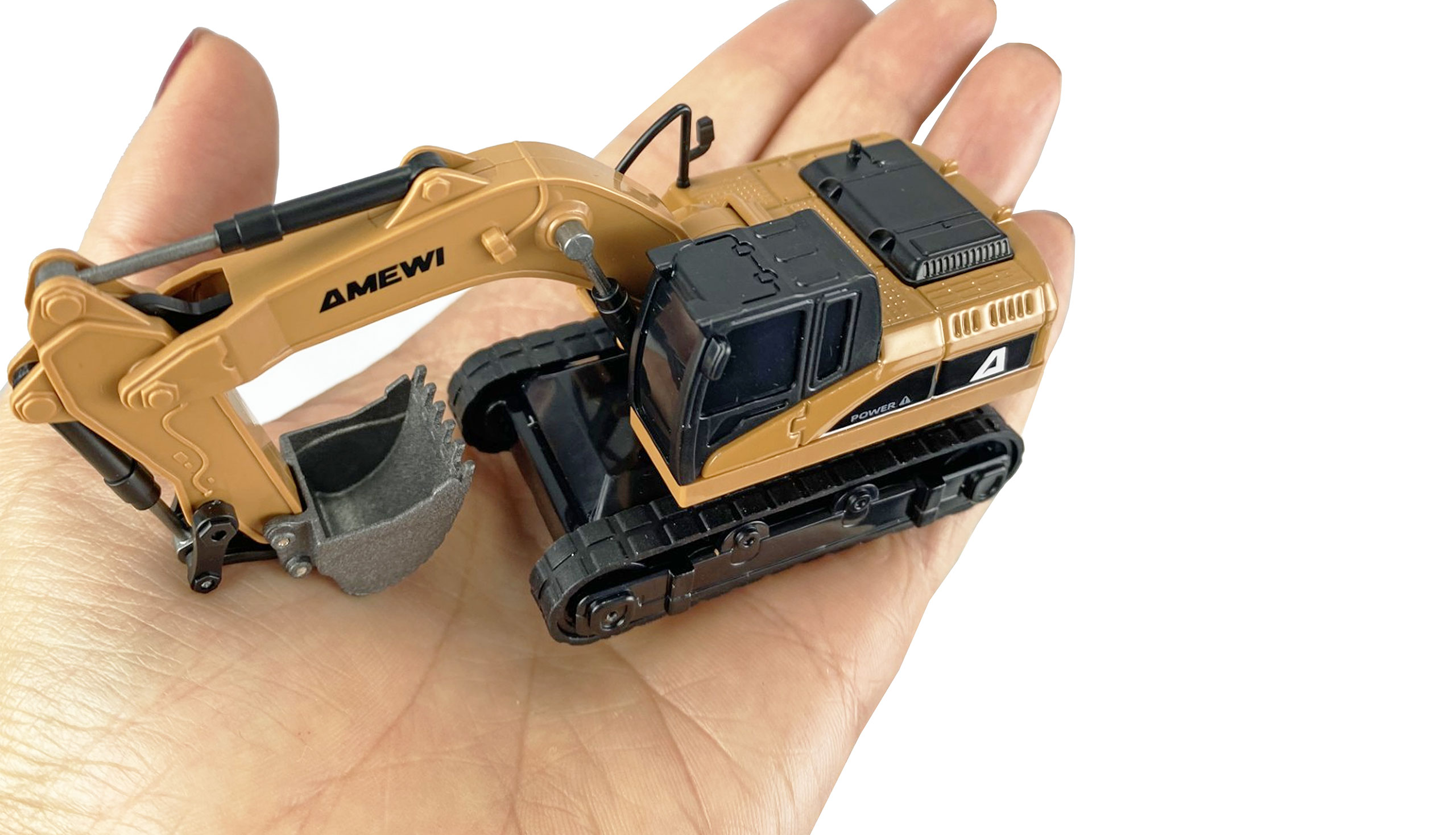 Mini-Bagger aus Metall proportional 8-Kanal 1:64 RTR 