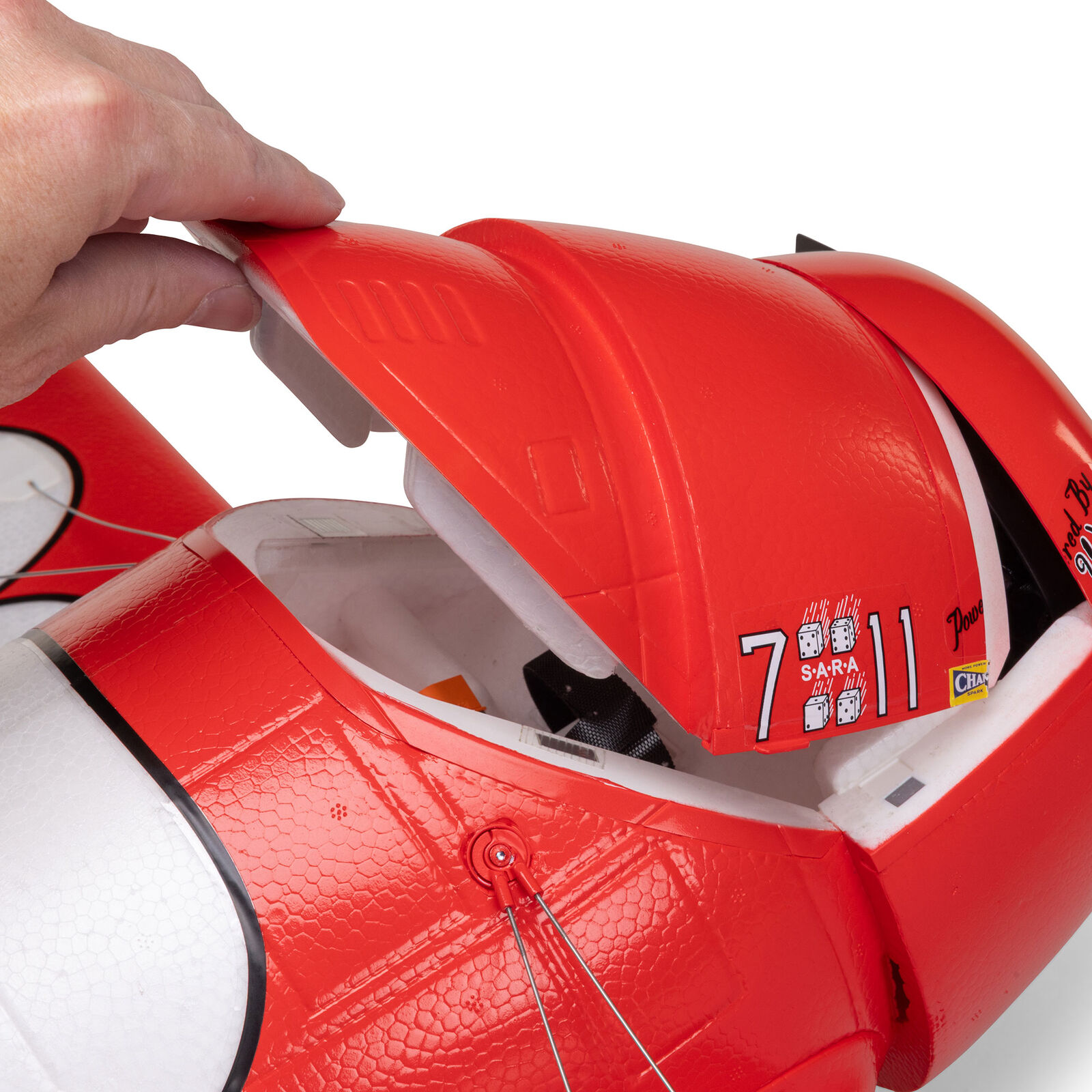 Gee Bee R-2 1.0m BNF Basic with AS3X+ and SAFE Select