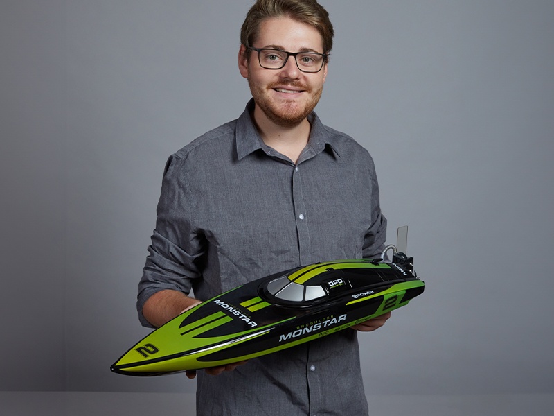 D-Power Monstar Rennboot ARTR 2.4GHz 