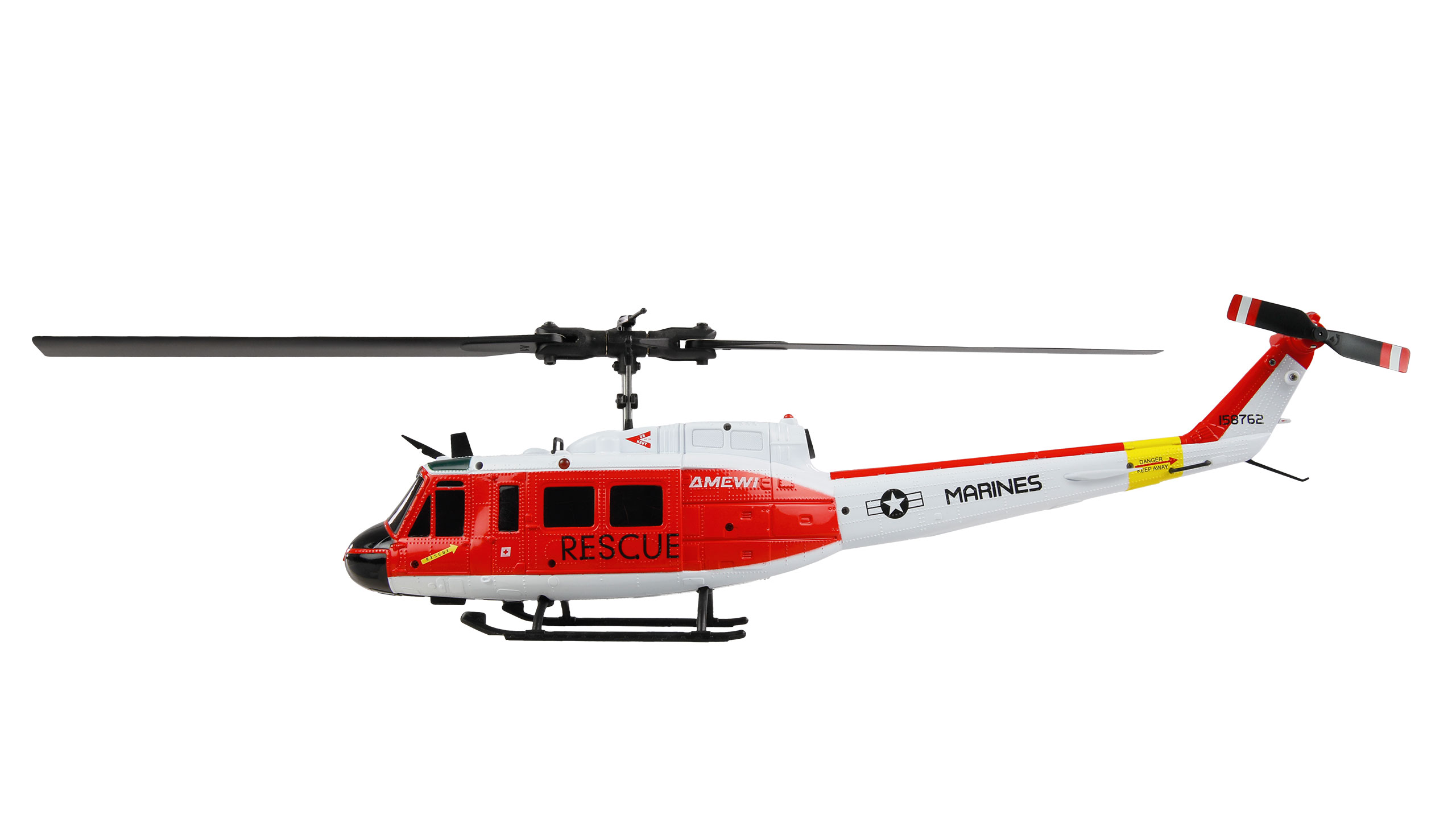 UH-1 Marine Brushless CP-Helikopter 6-Kanal 6G/3D RTF