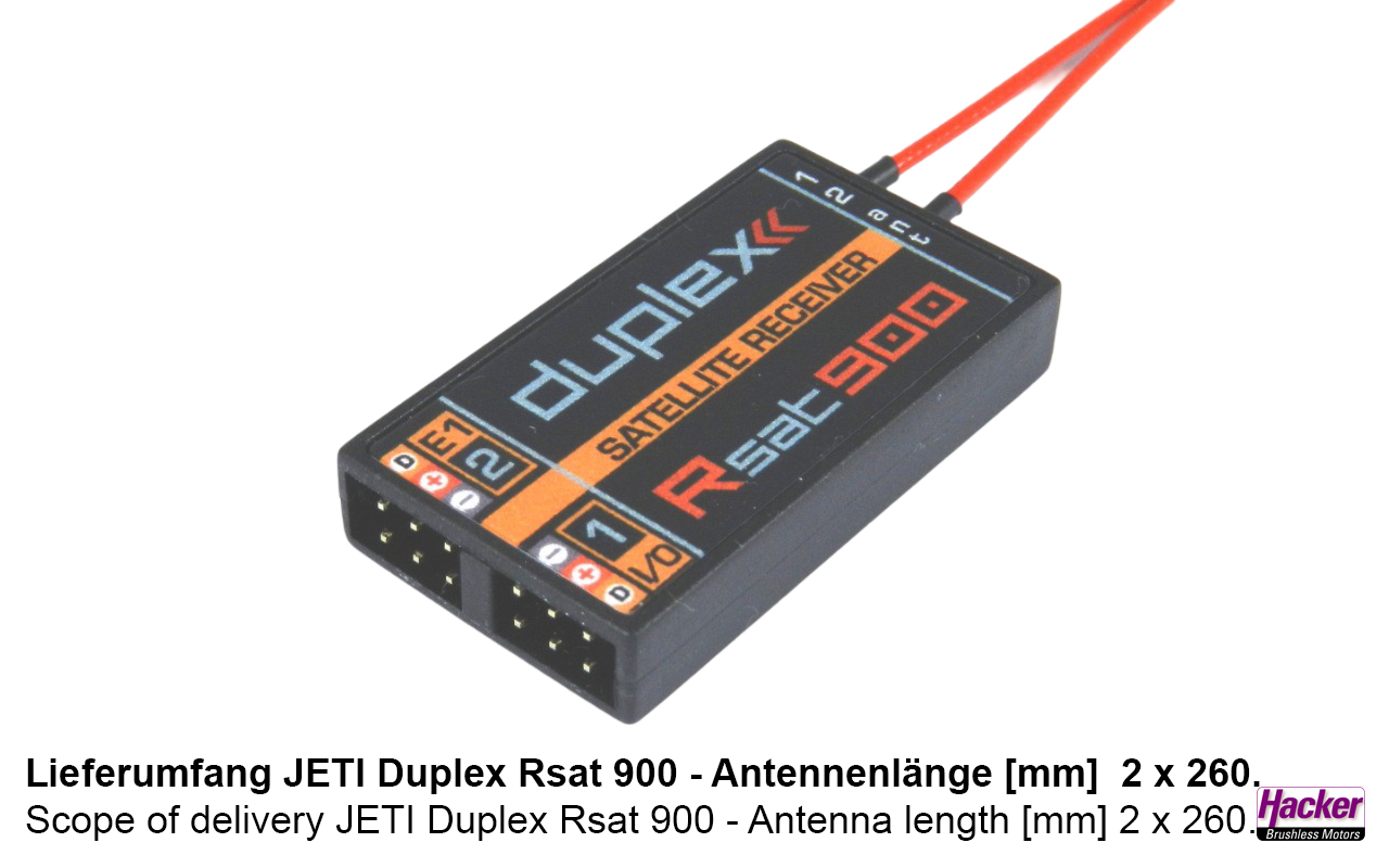 JETI Duplex-Empfänger Rsat 900