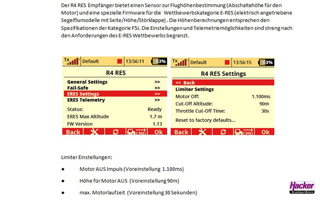 DUPLEX 2.4EX Empfänger R4 RES