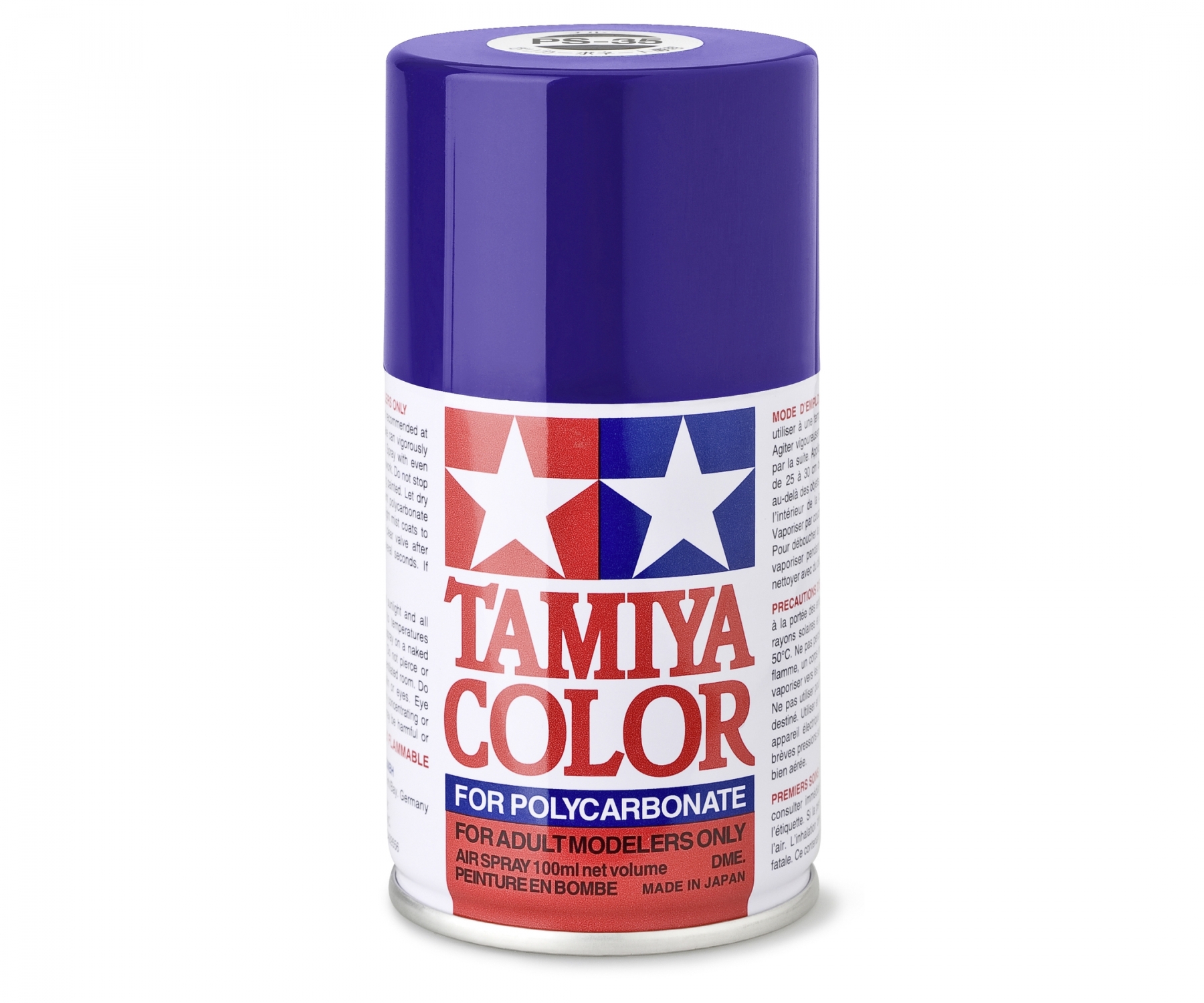 Tamiya Color Lexanspray Blau-Violett PS-35 100 ml Spraydose (L=109,90€)