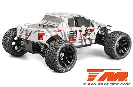 KeTER - Rot, 1/8 XL Elektrisch - 1/8 Racing Truck - RTR - 3-4S - Team Magic UCP Racing Pickup 