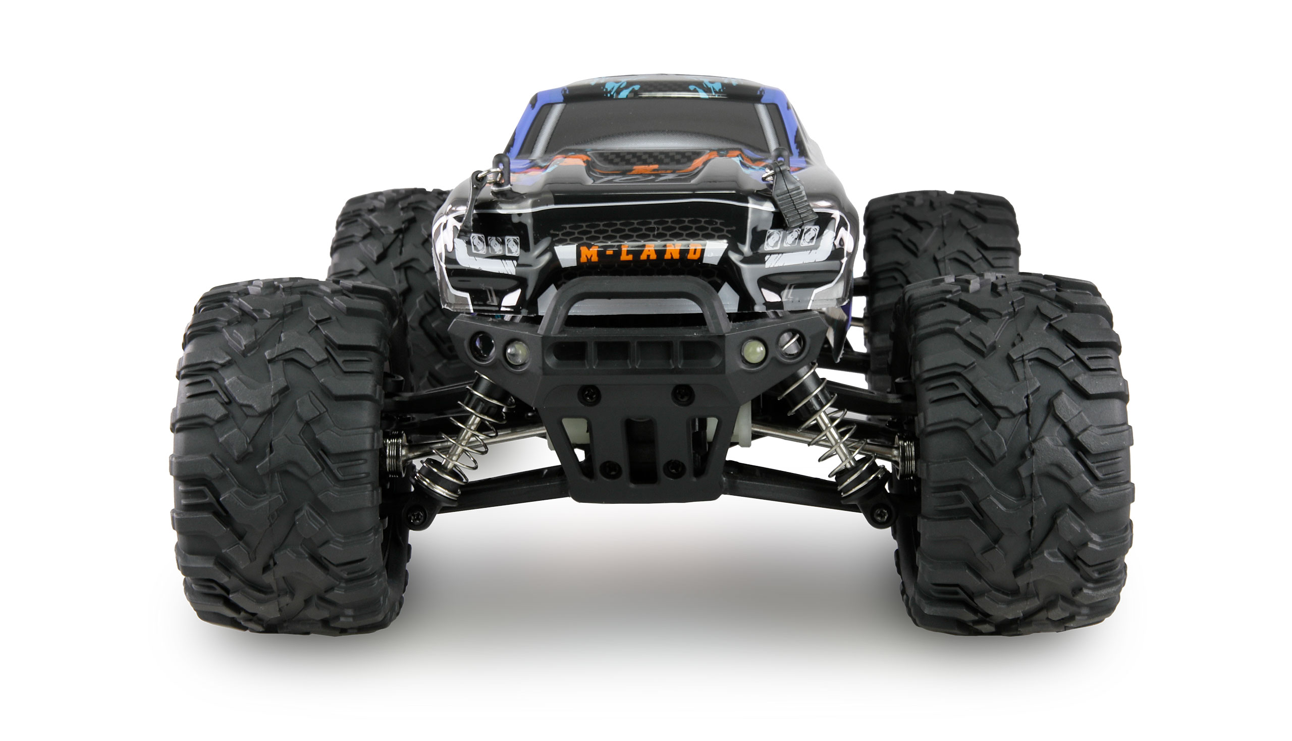 M-Land Monstertruck 48km/h 4WD 1:16 RTR blau