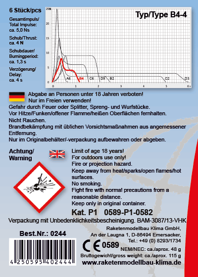 Motor B4-4 (6 Stück)
