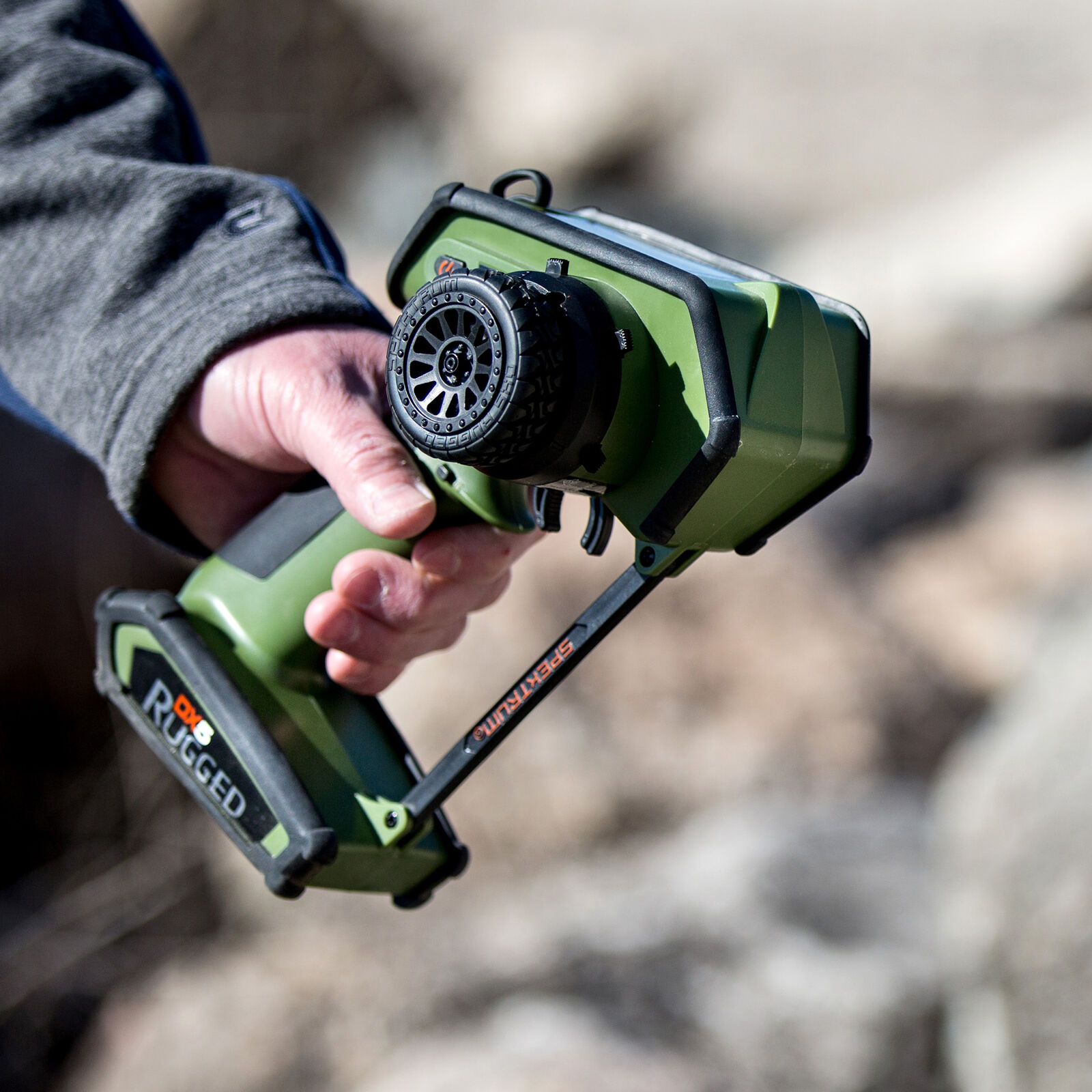DX5 Rugged DSMR TX Only International, Green