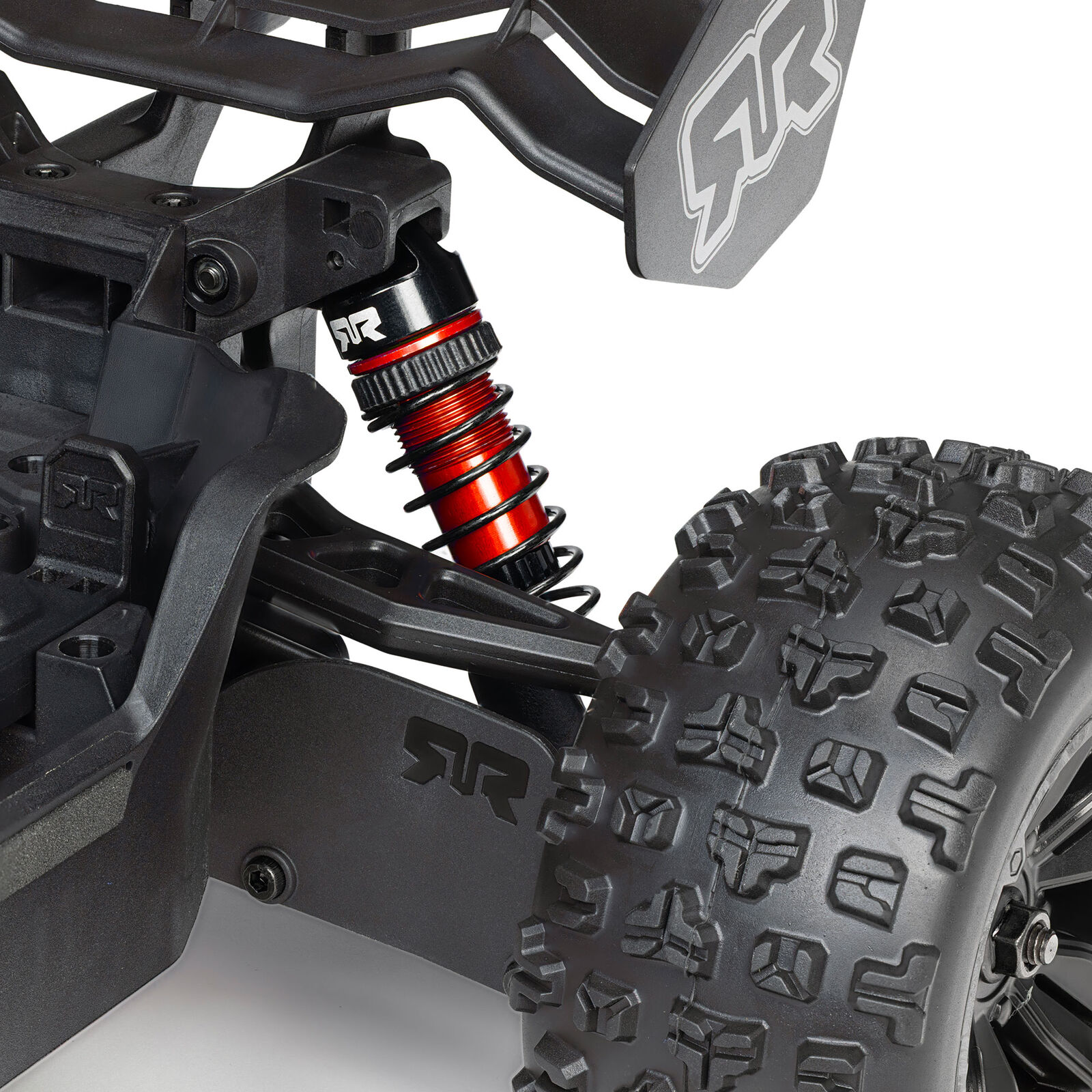 1/16 Mini KRATON 3S DSC 4X4 RTR Brushless Speed Truck, Schwarz/Rot