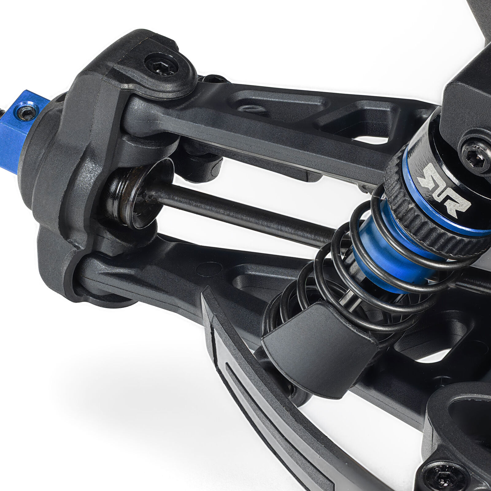 1/16 MINI KRATON 3S DSC 4X4 RTR Brushless Speed Truck (Inklusive Akku & Ladegerät), Rot/Blau