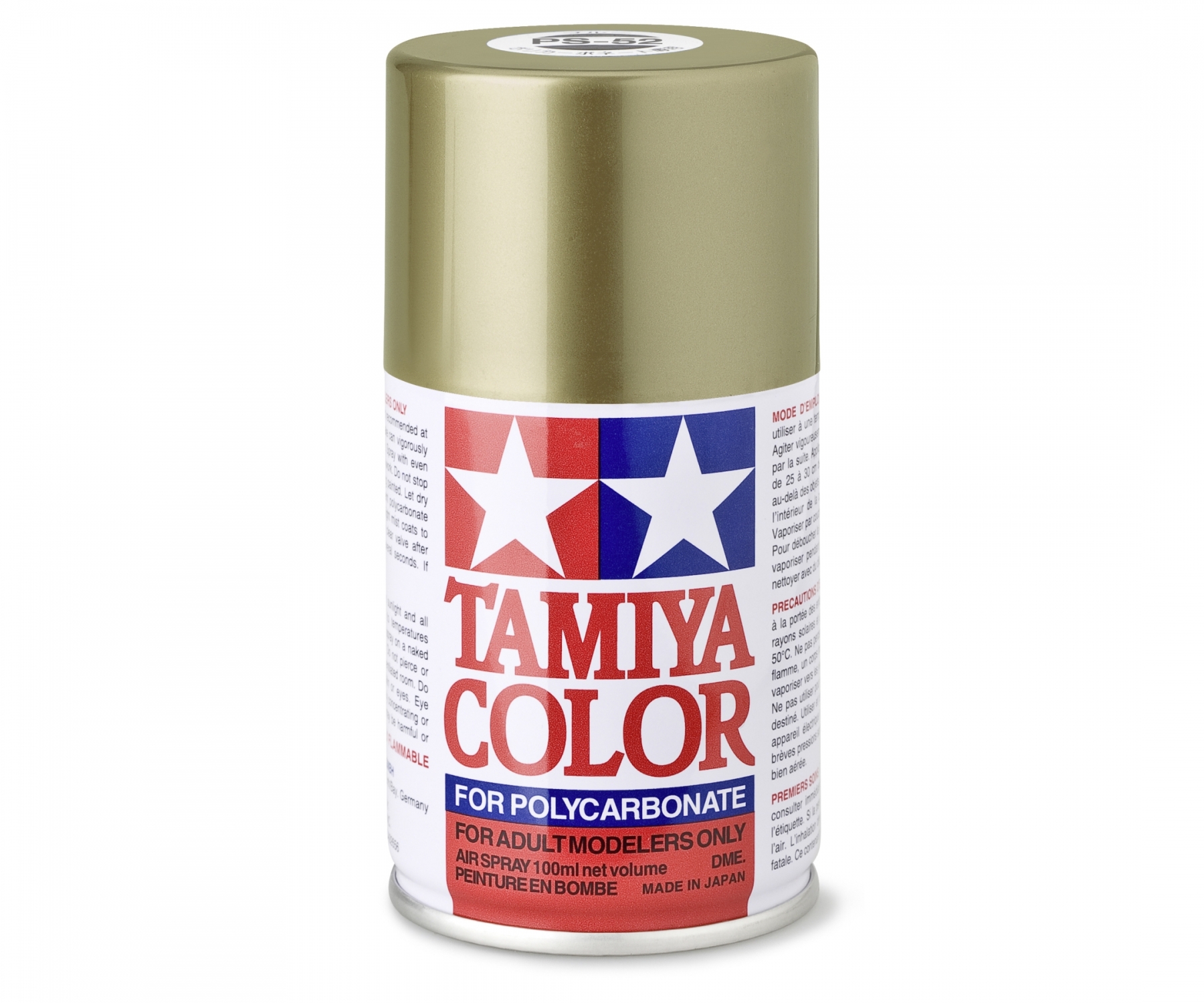 Tamiya Color Lexanspray Champagner, Gold-Effekt PS-52 100 ml Spraydose (L=184,90€)