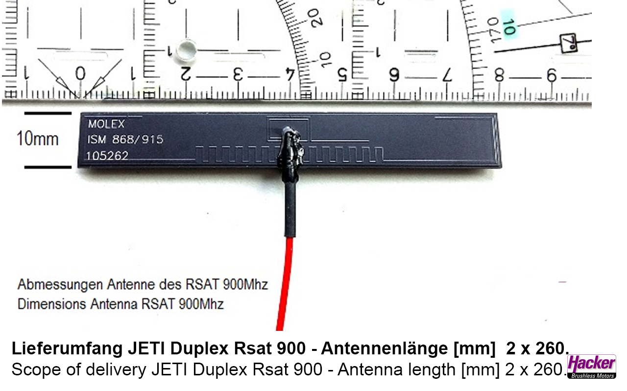 JETI Duplex-Empfänger Rsat 900
