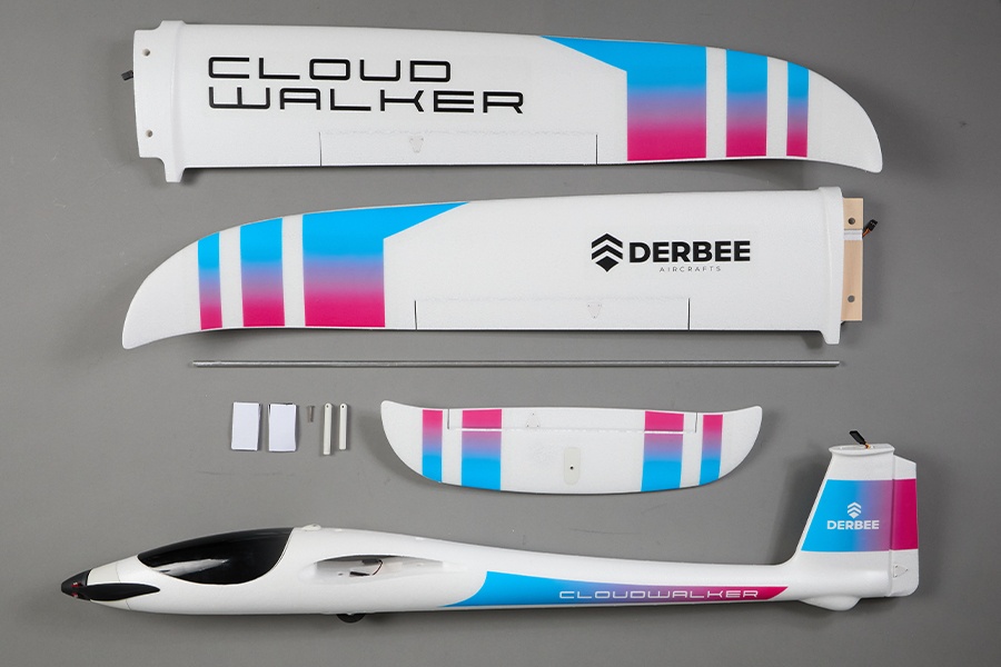 DERBEE Cloudwalker Elektrosegler PNP- 180cm 