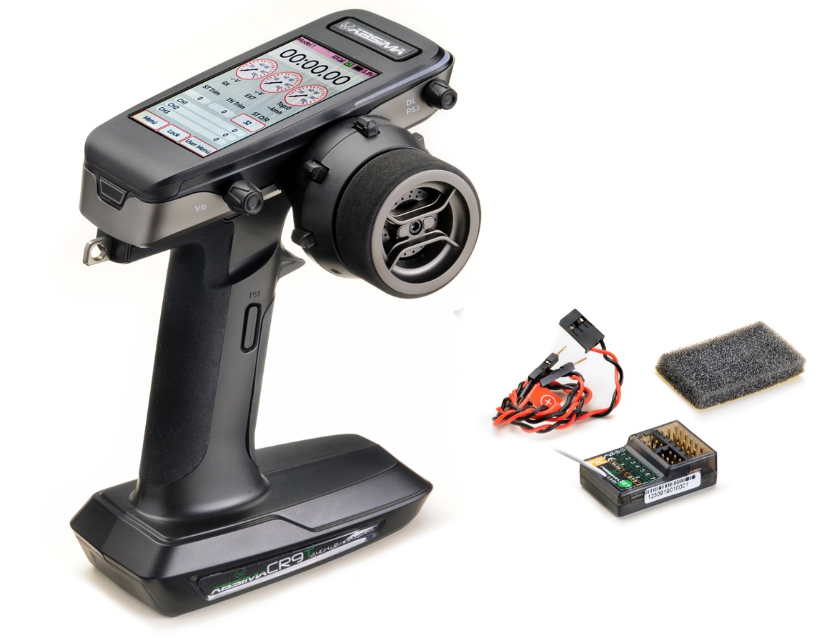 9-Kanal Fernsteuerung "CR9T" 2.4GHz inkl. Empfänger