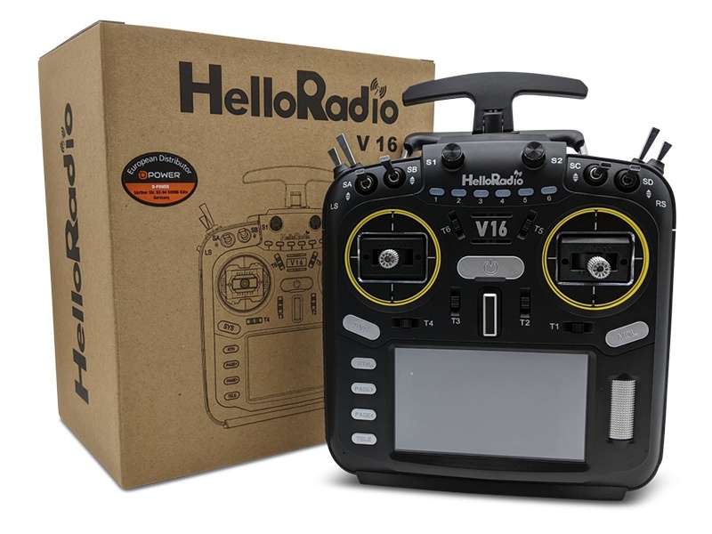HelloRadio V16 2,4GHz - ELRS LBT Mode 2 Fernsteuerung