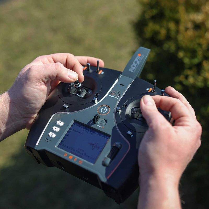 NX7e+ 14-Channel DSMX Transmitter Only, Black Edition