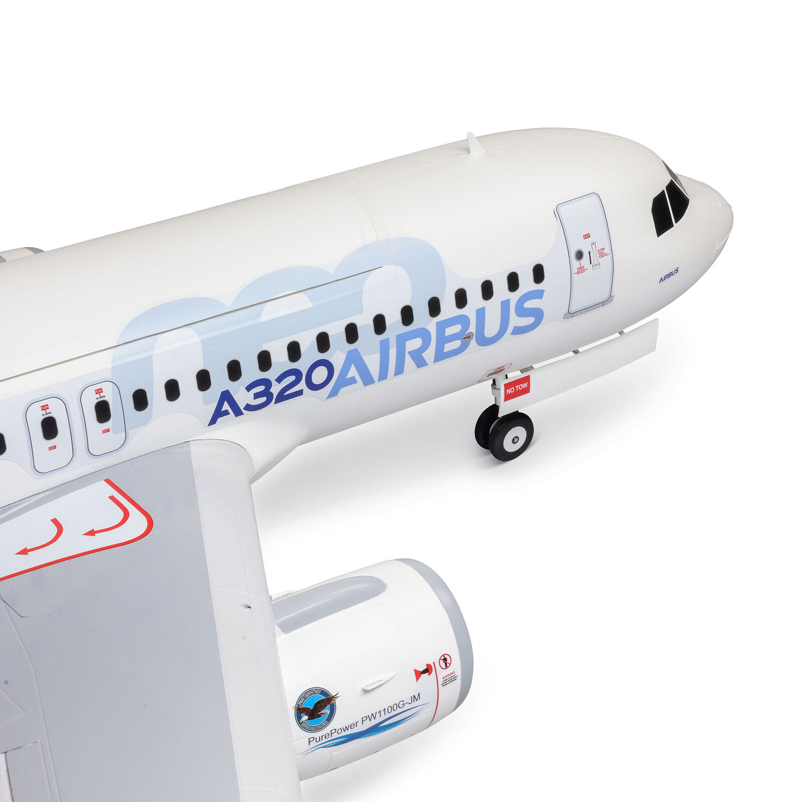 Airbus A320neo Twin 64mm EDF BNF Basic with AS3X+ and SAFE Select