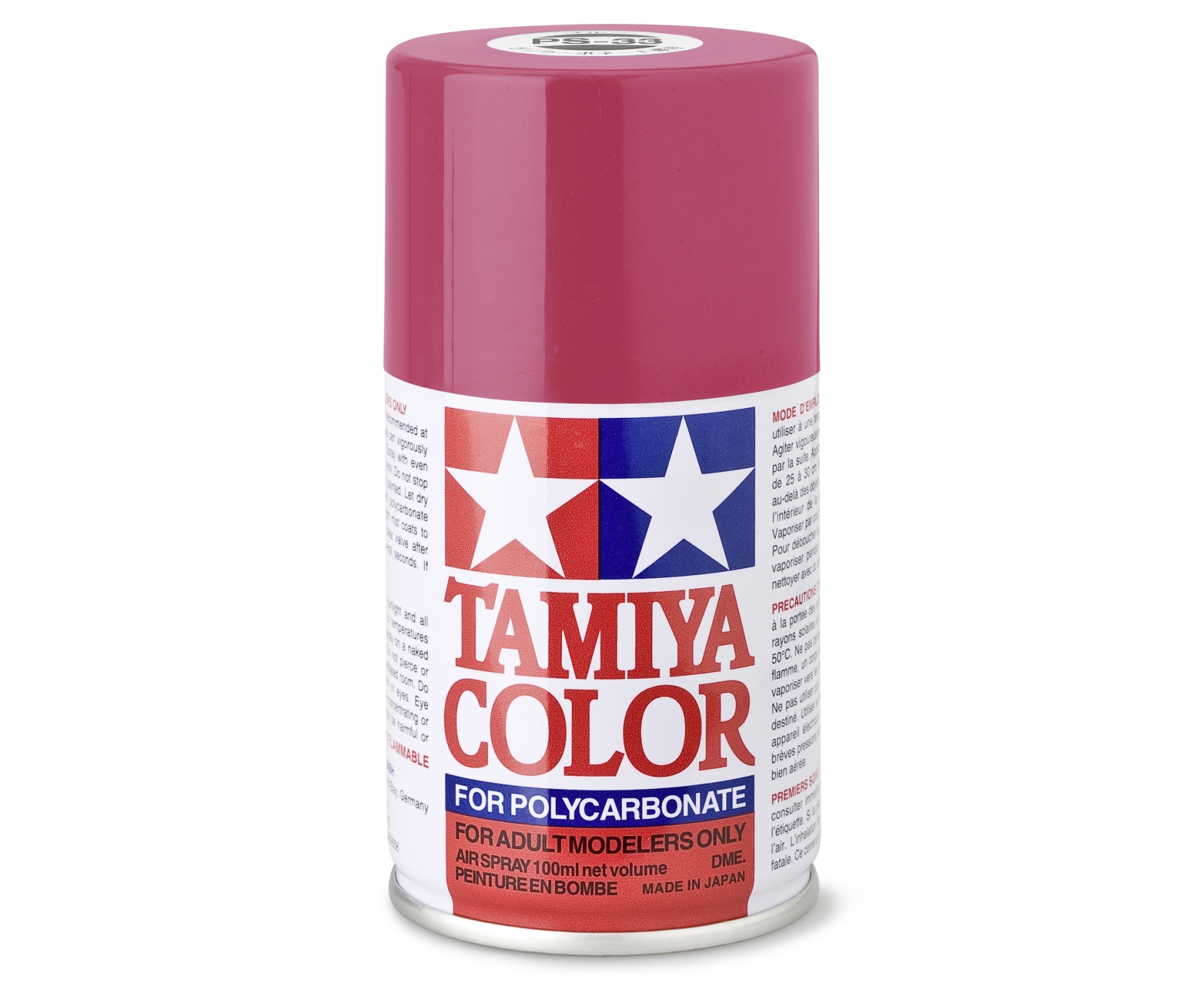 Tamiya Color Lexanspray Kirsch-Rot PS-33 100 ml Spraydose (L=109,90€)