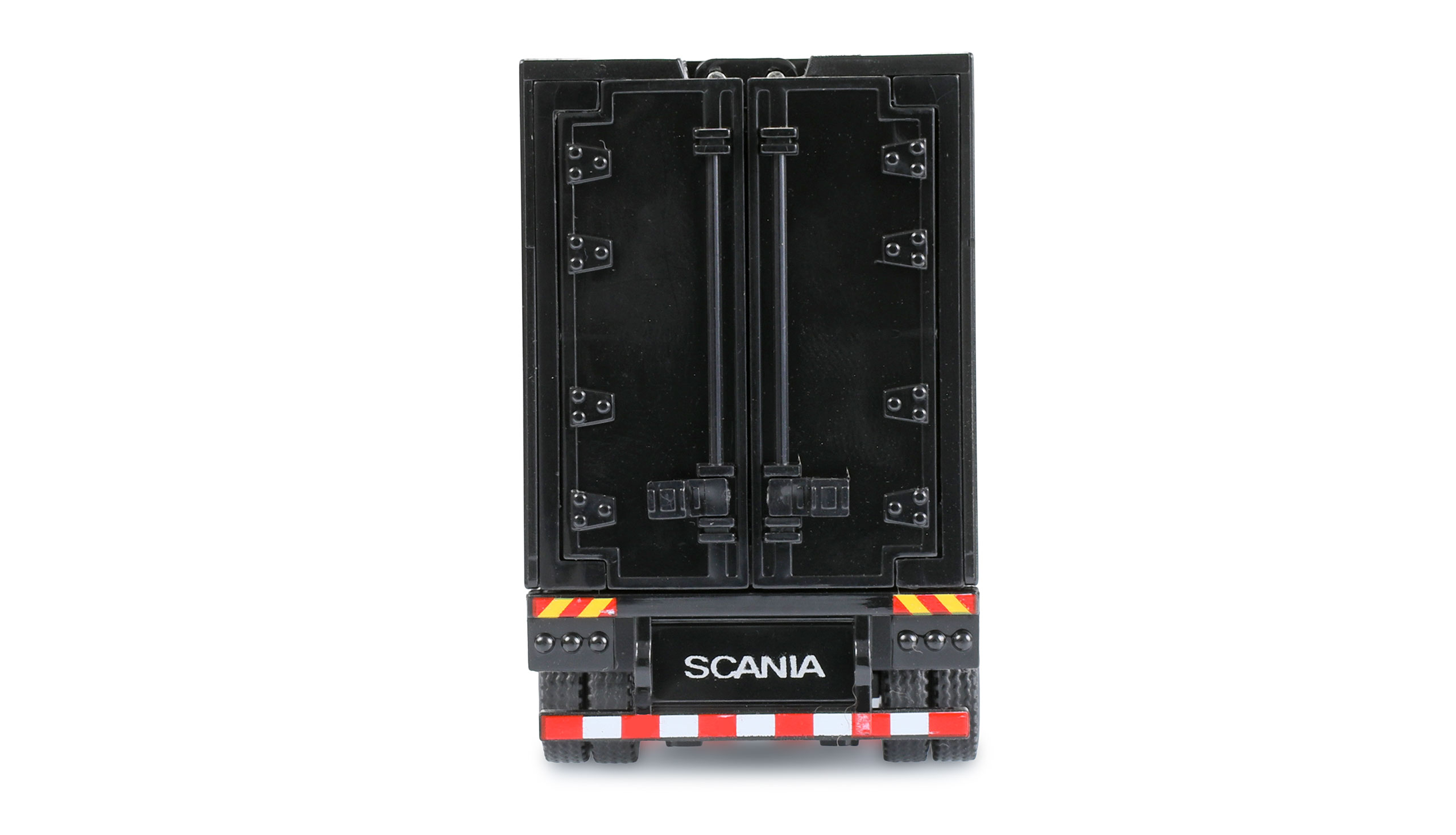 Mini-Scania 730 S mit Kofferauflieger proportional 4WD 1:64 RTR schwarz