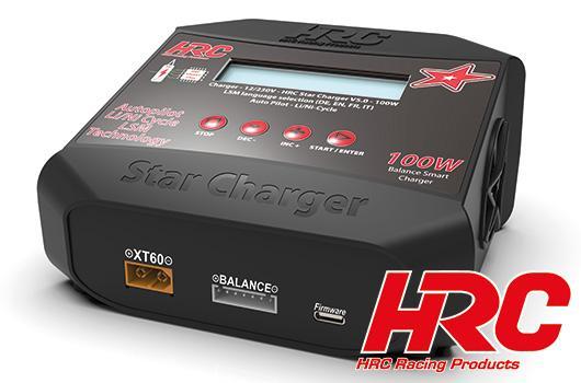 Ladegerät - 12/230V - HRC Star Charger V5.0 - 100W - SMART LSM, Autopilot, Cycle, APS