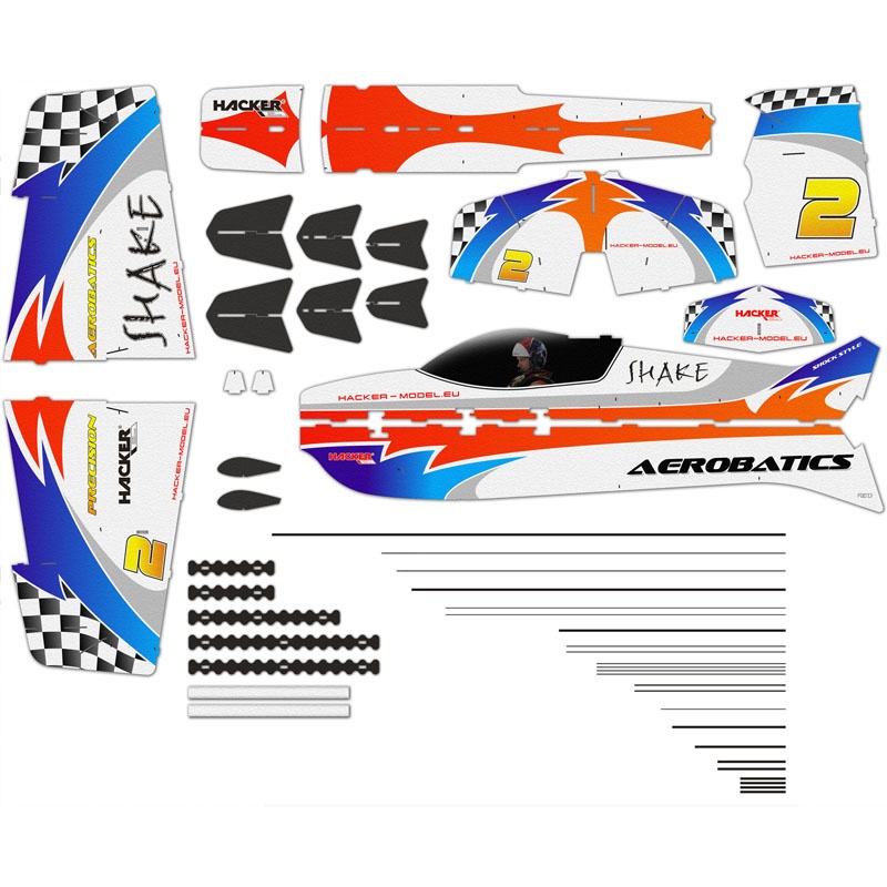 Hacker Shake Indoor ARF - 84 cm