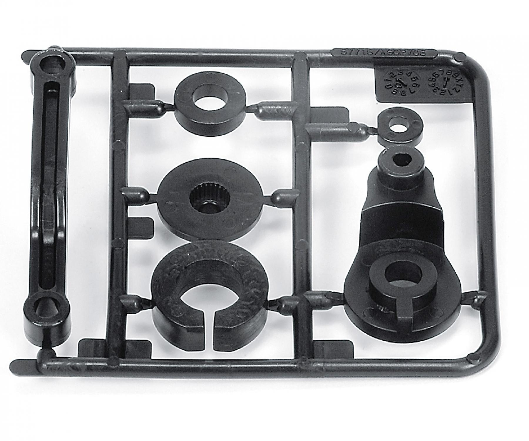 TT-01/E/R, TT-02 P-Teile Servohebel/Saver-Set