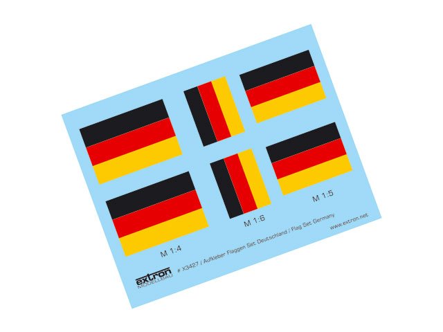 Aufkleber Flaggen Deutschland
