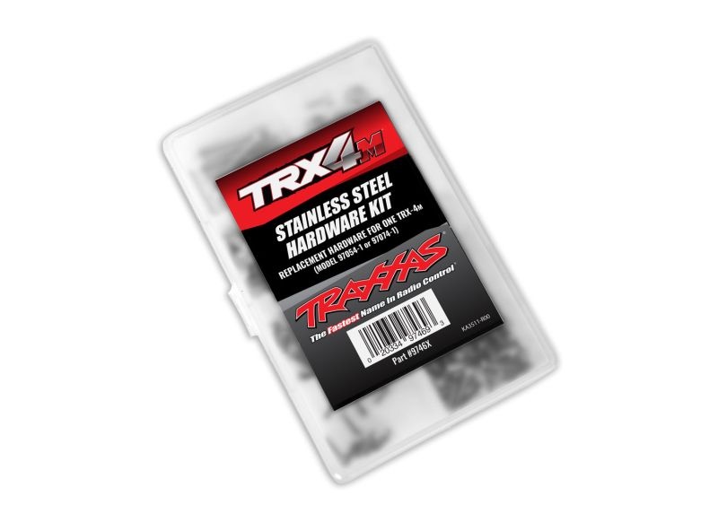 Hardware Kit Edelstahl, Schraubensatz komplett TRAXXAS TRX-4M 