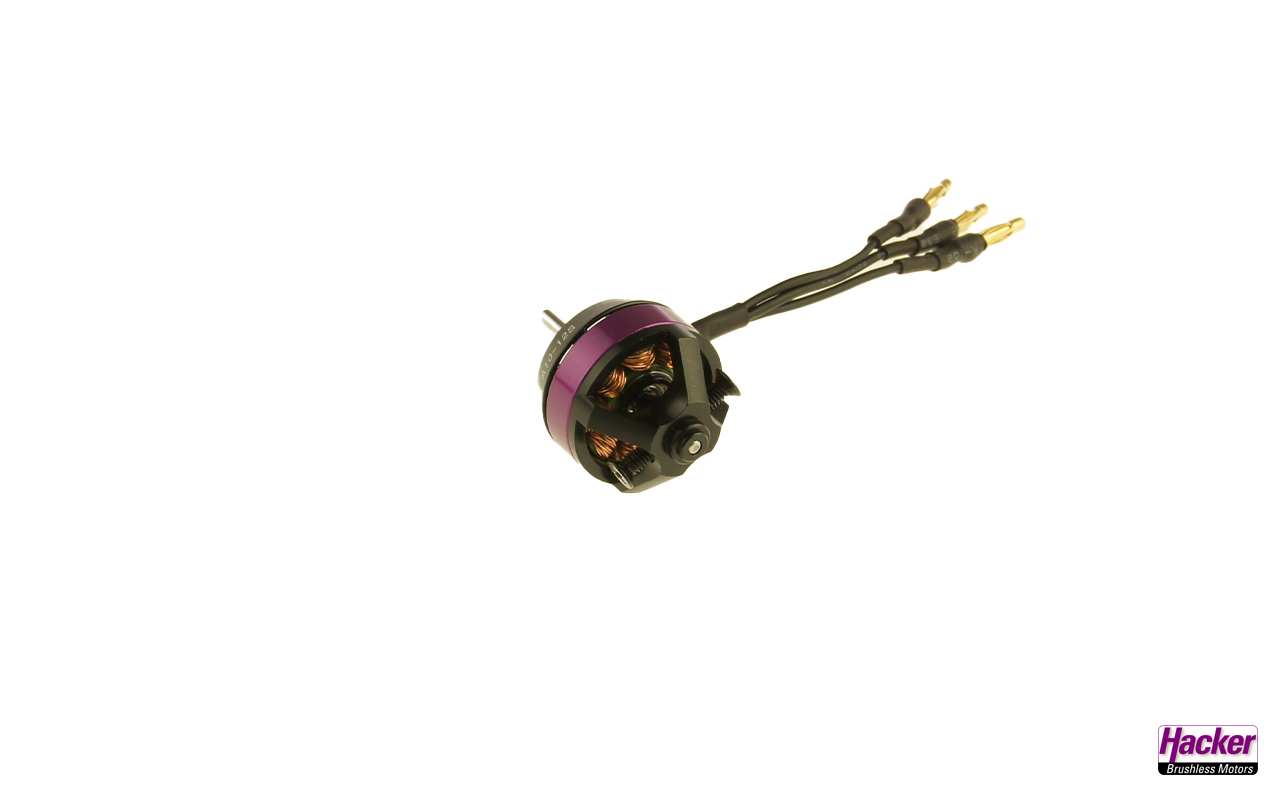 Hacker (97100006) Brushless-Motor A10-12S U/min pro Volt 2900 Turns 12 Strom max. 7 A