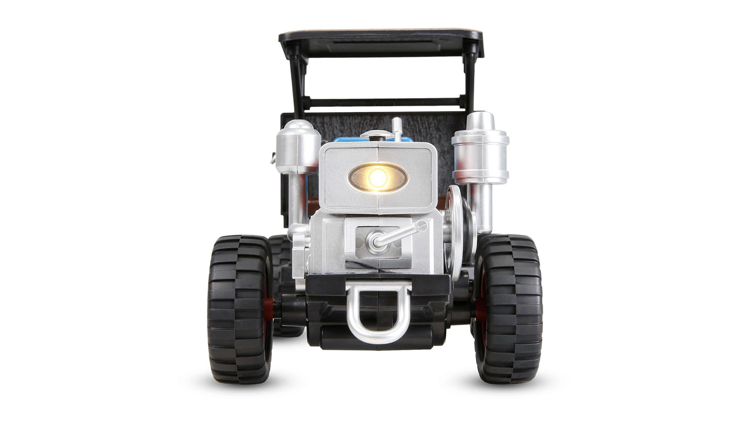 Retro-Traktor mit Rauch & Licht 4WD 1:12 RTR