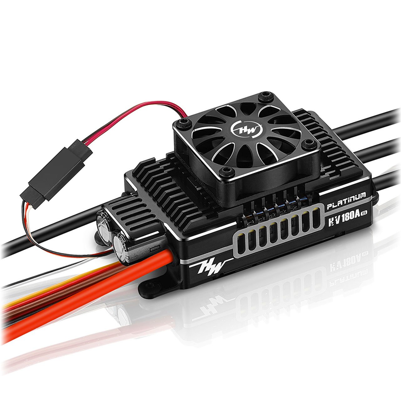 Hobbywing Platinum Pro 180A HV Regler V5 6-14s, 10 A BEC