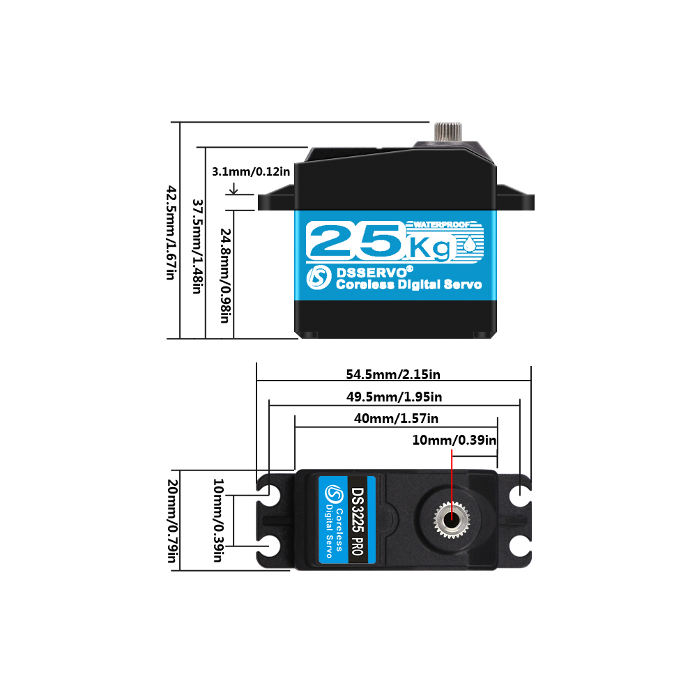 DSSERVO DS3225 Pro Servo
