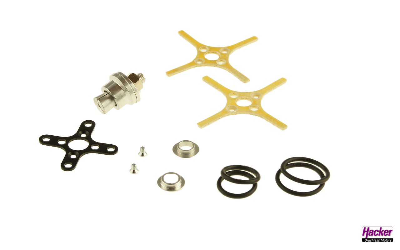 Hacker (97100006) Brushless-Motor A10-12S U/min pro Volt 2900 Turns 12 Strom max. 7 A