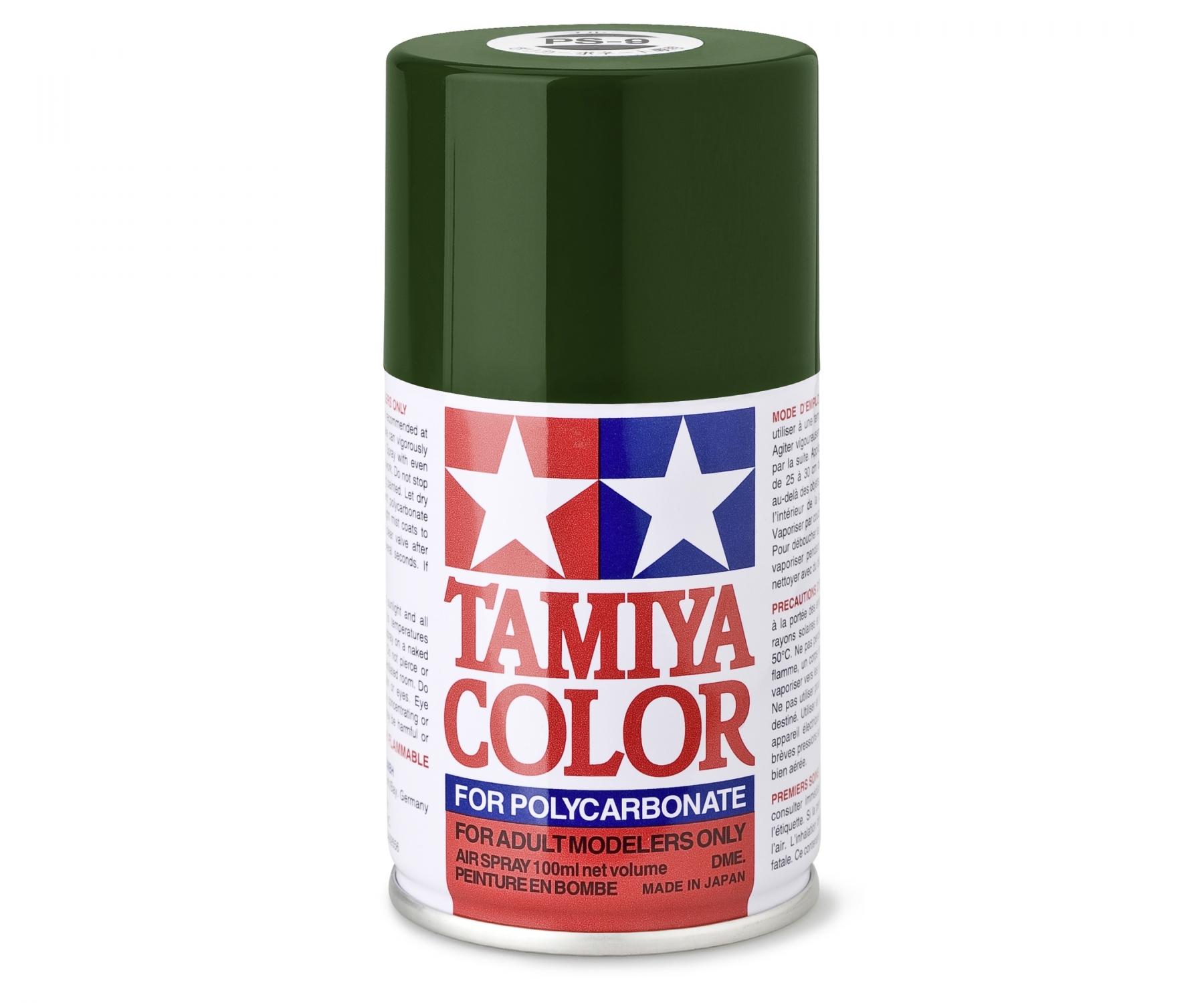 Tamiya Color Lexanspray Grün PS-9 100 ml Spraydose (L=109,90€)