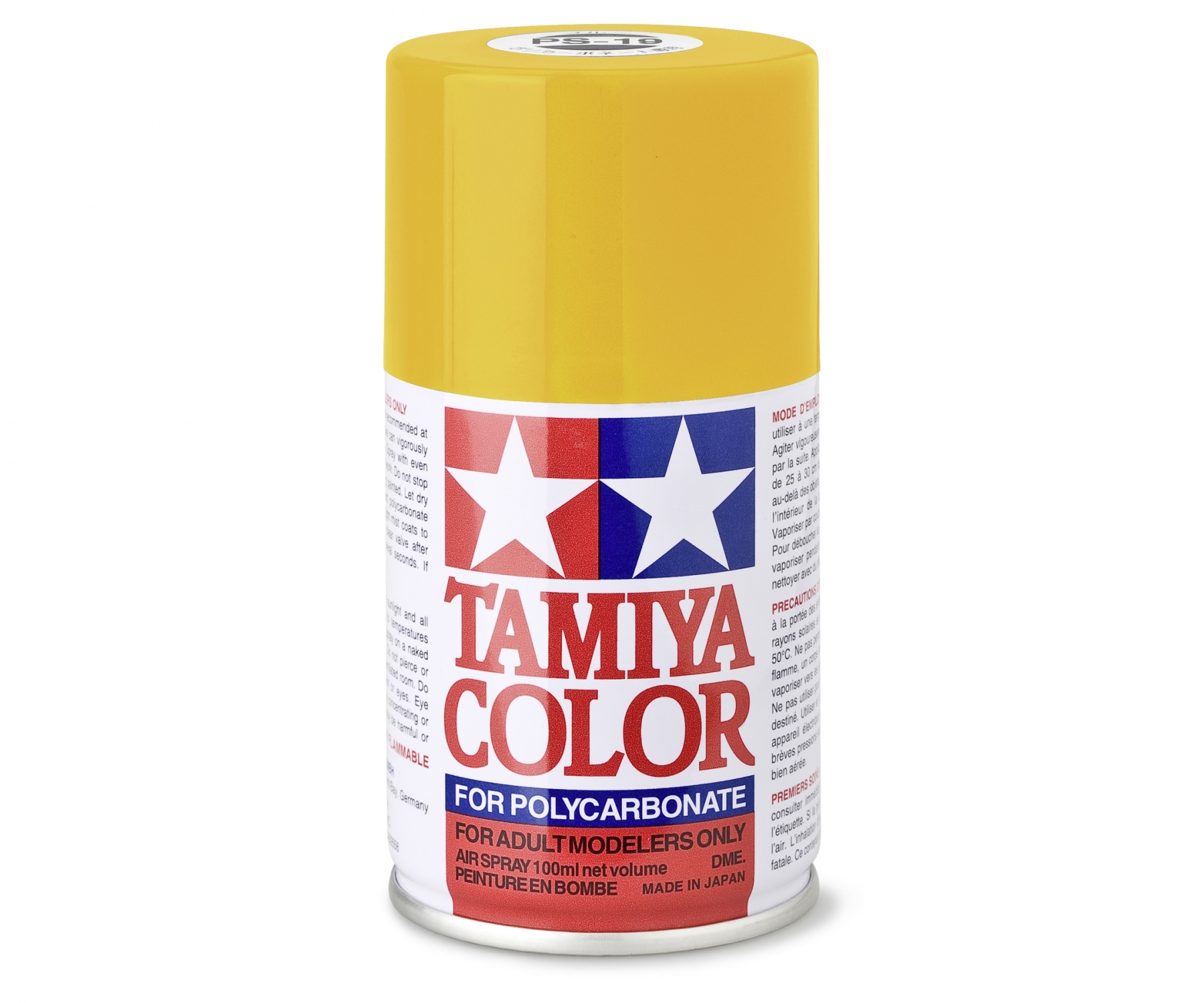 Tamiya Color Lexanspray Camel-Gelb PS-19 100 ml Spraydose (L=109,90¤)