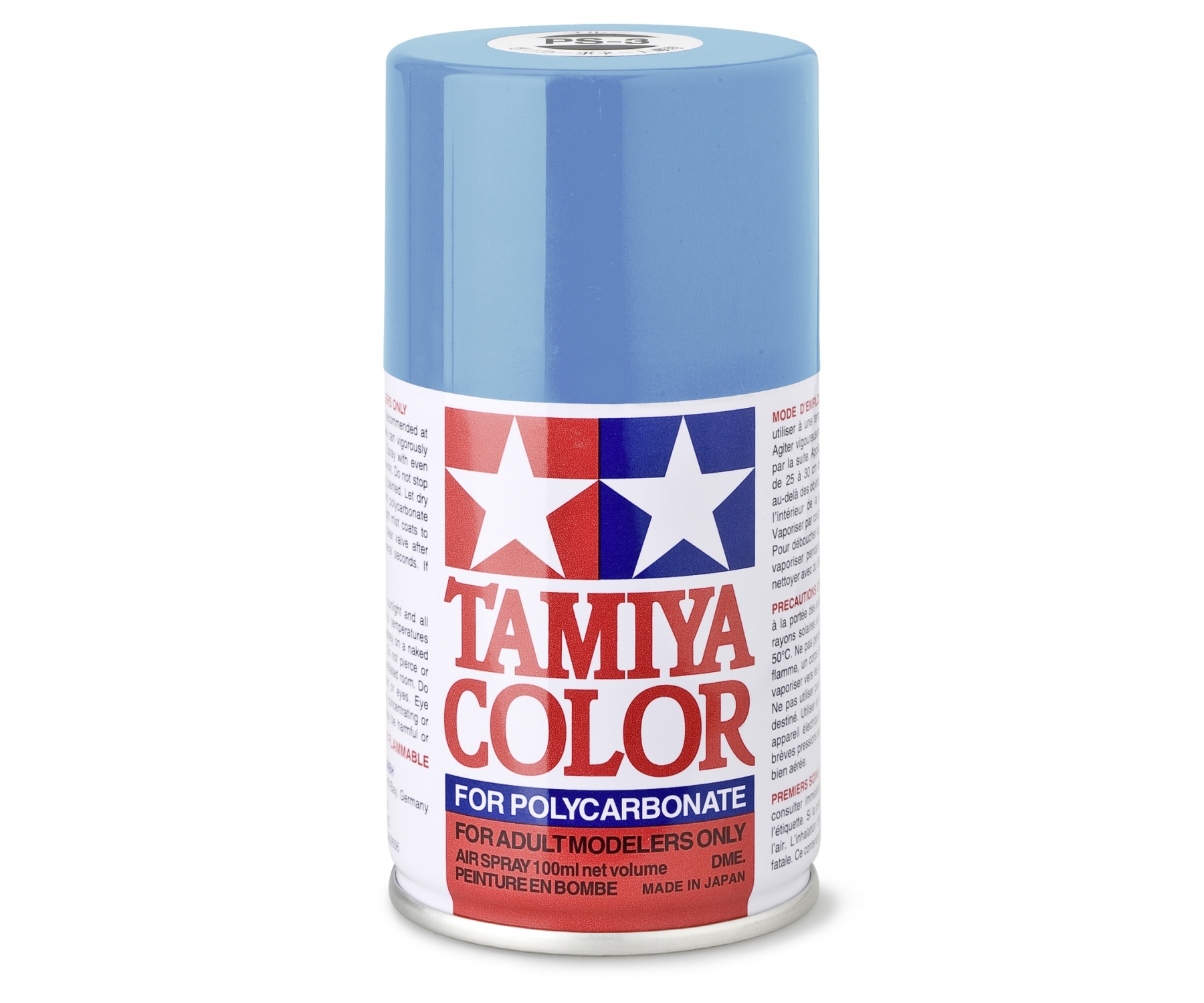 Tamiya Color Lexanspray Hell-Blau PS-3 100 ml Spraydose (L=109,90€)