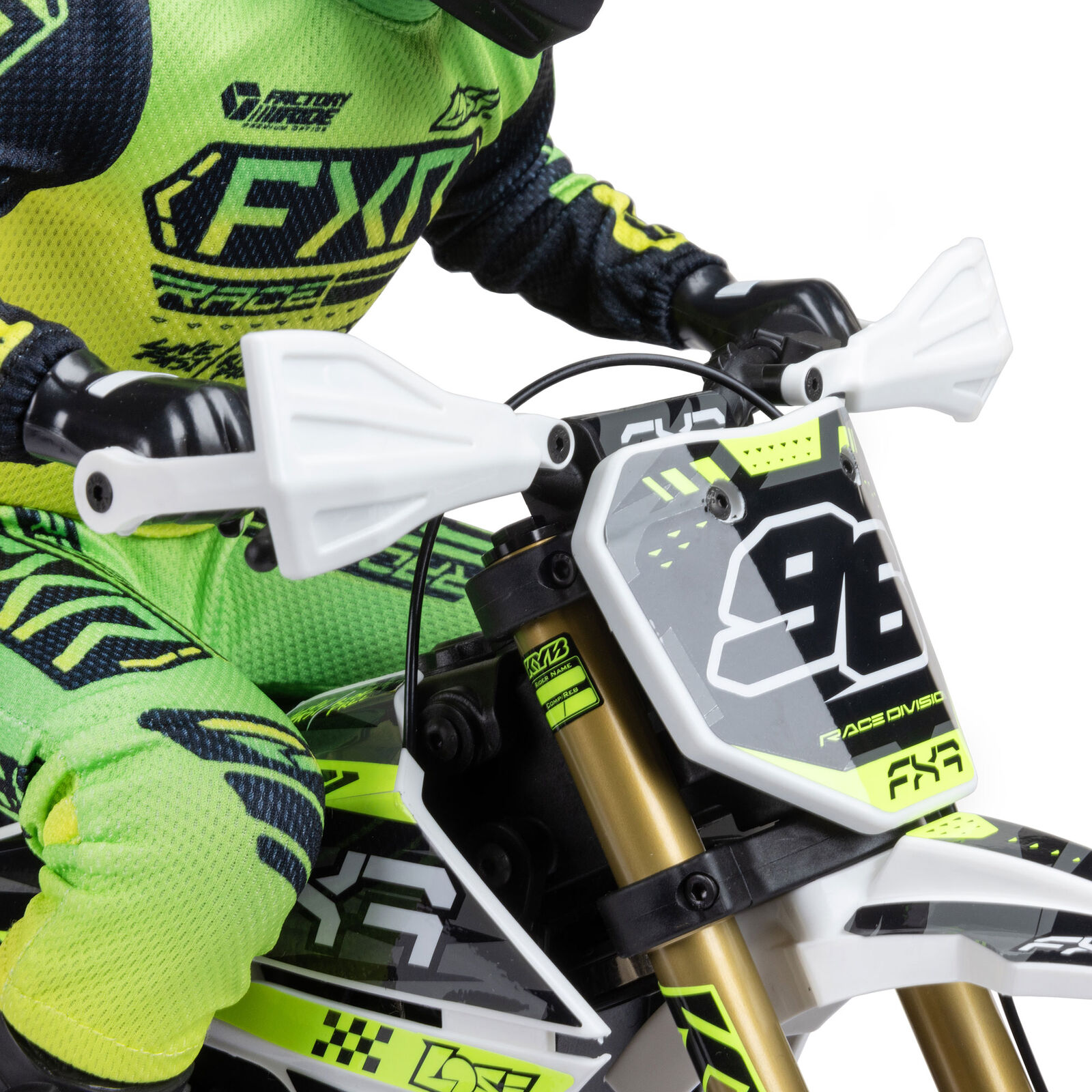 1/4 Promoto-SM FXR Supermoto Motorcycle RTR (Battery and Charger Included), White