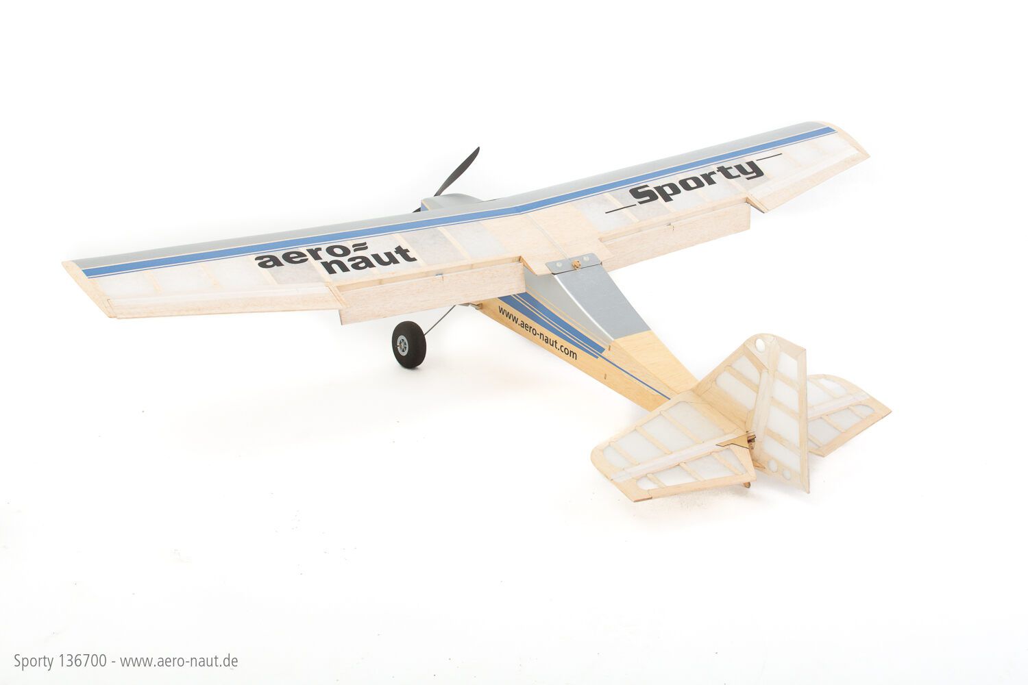 Sporty Querrudertrainer RC Modell Bausatz