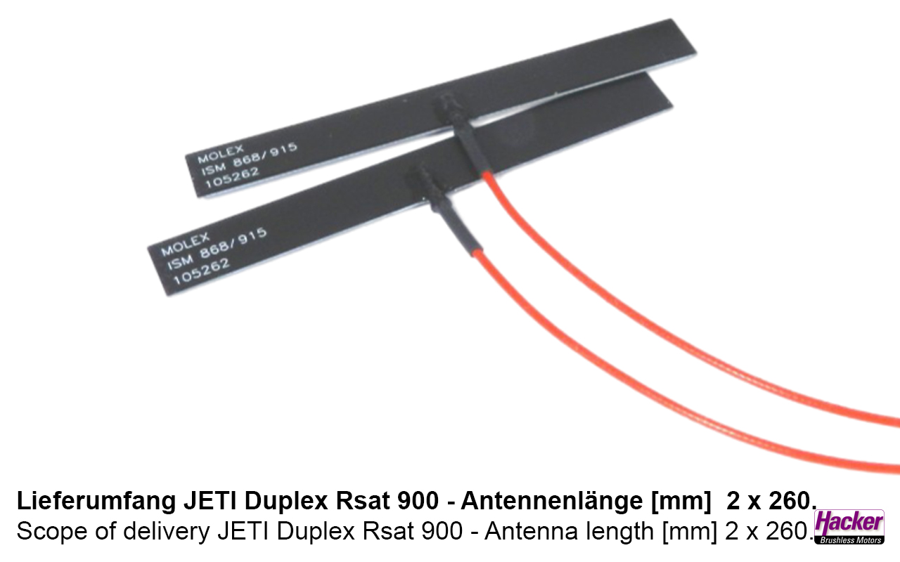 JETI Duplex-Empfänger Rsat 900