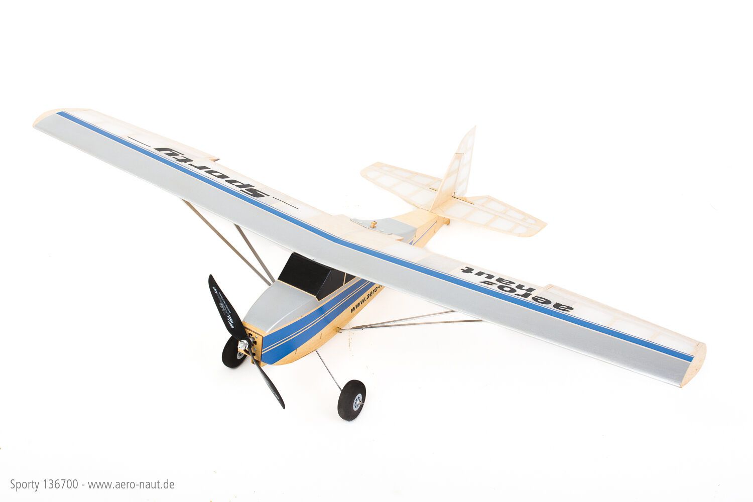 Sporty Querrudertrainer RC Modell Bausatz