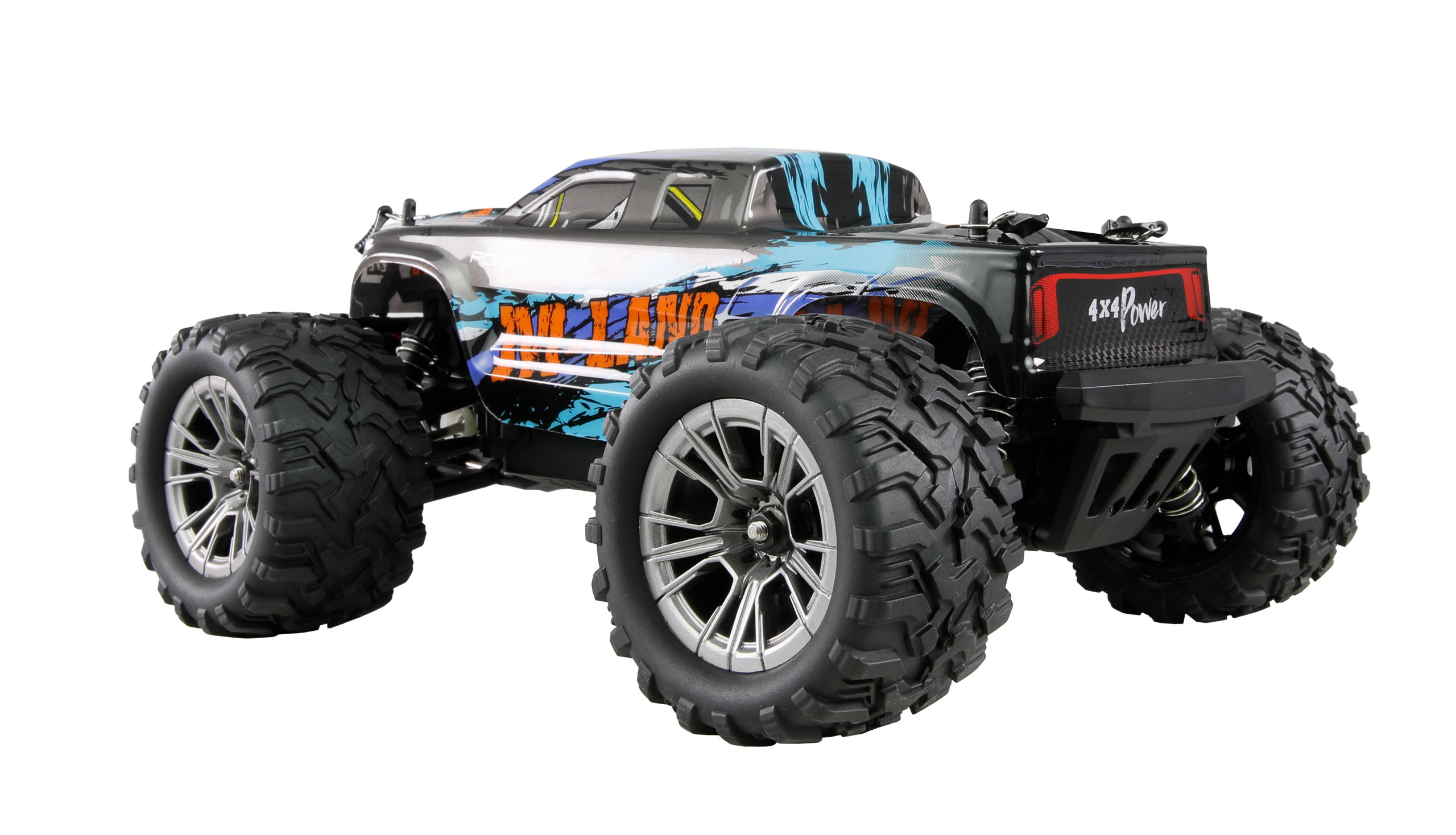 M-Land Monstertruck 48km/h 4WD 1:16 RTR blau