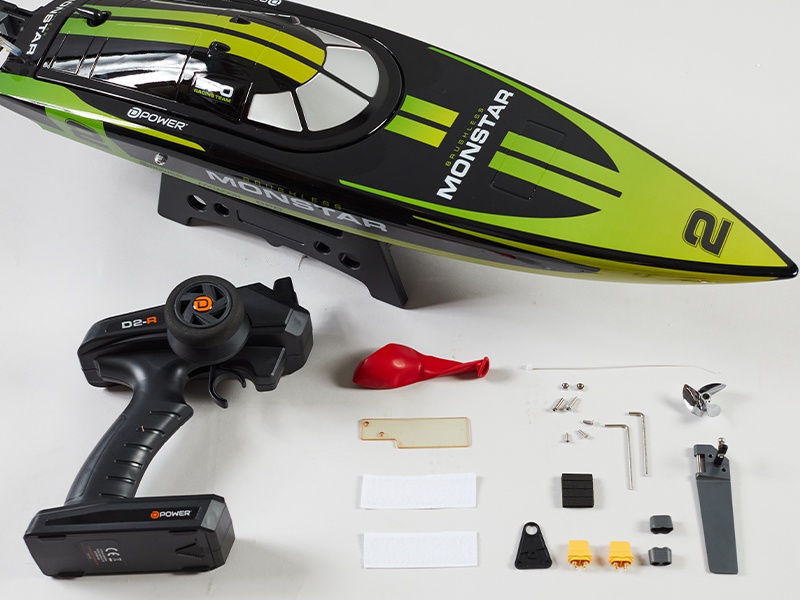 D-Power Monstar Rennboot ARTR 2.4GHz 