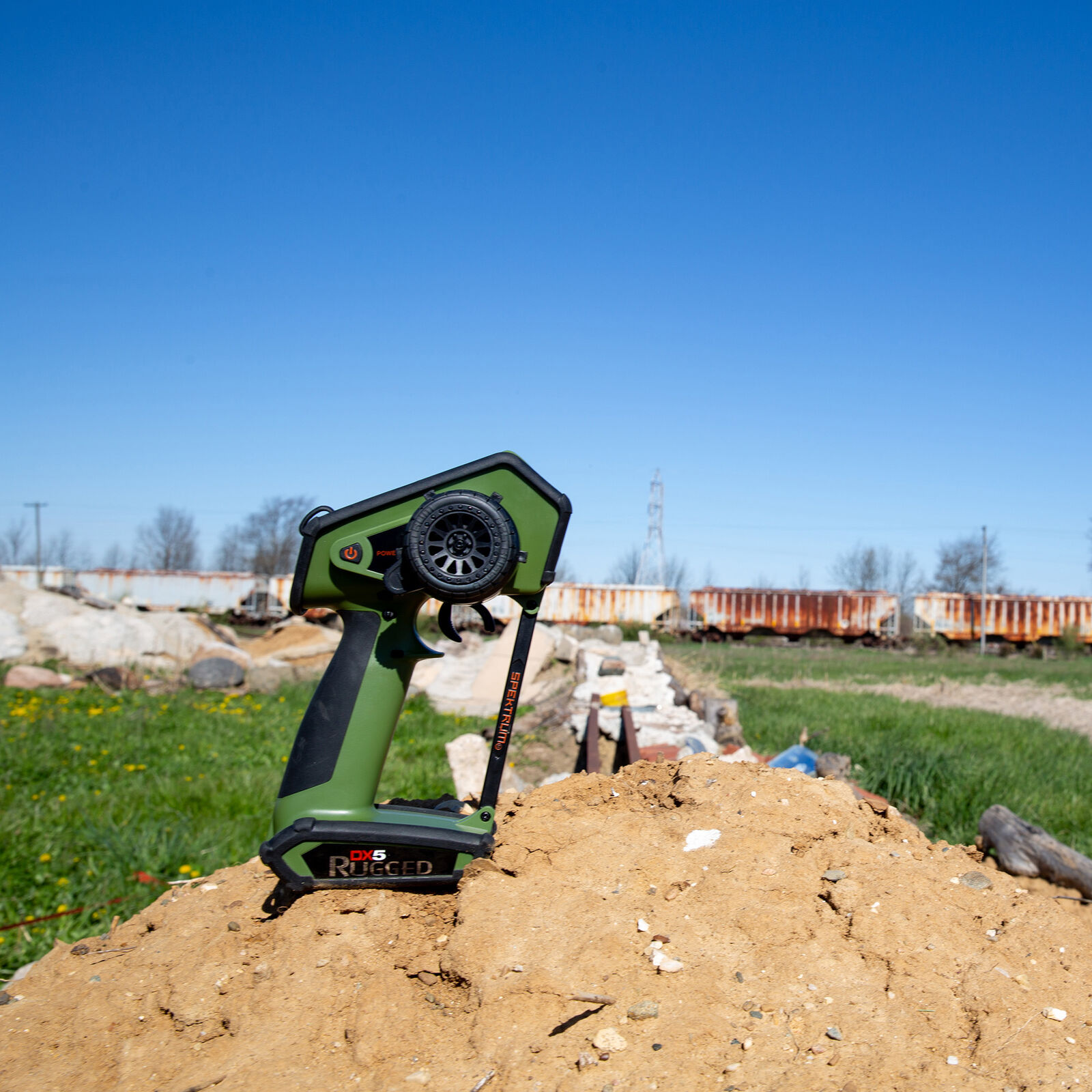 DX5 Rugged DSMR TX Only International, Green