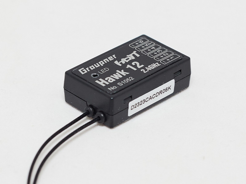 Graupner Hawk-12 HoTT - 2.4 GHz Empfänger 